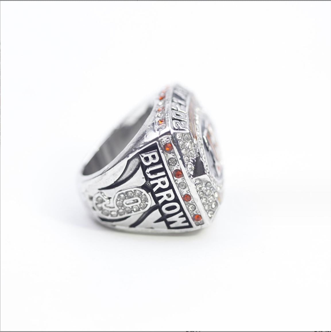 Mens 2021 Bengals BURROW American Football AFC Championship Ring