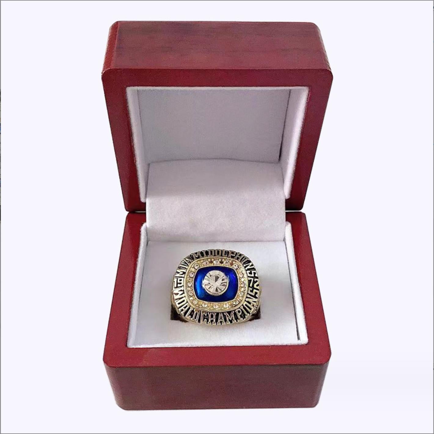 1972 Miami Dolphins Super Bowl Championship Ring With Box