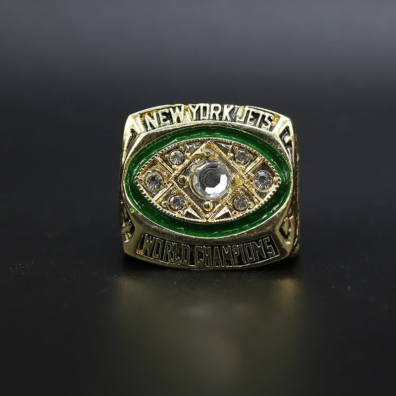 1968 NY Jets Super Bowl Championship Ring With Box Set