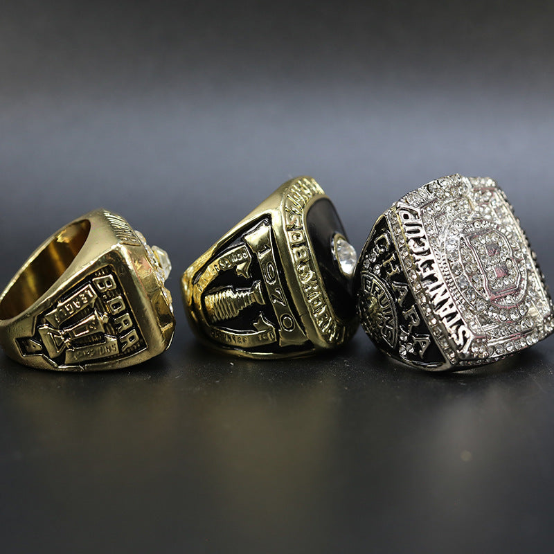 1970 1972 2011 Boston Bruins Stanley Cup Championship Rings Set