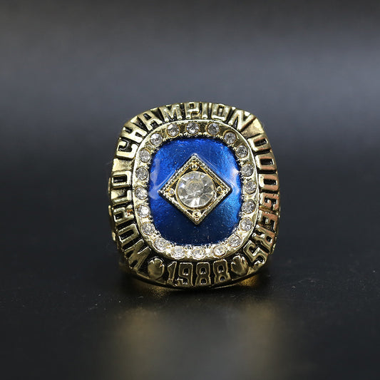 1988 LA Dodgers Baseball Championship Ring With Box Set