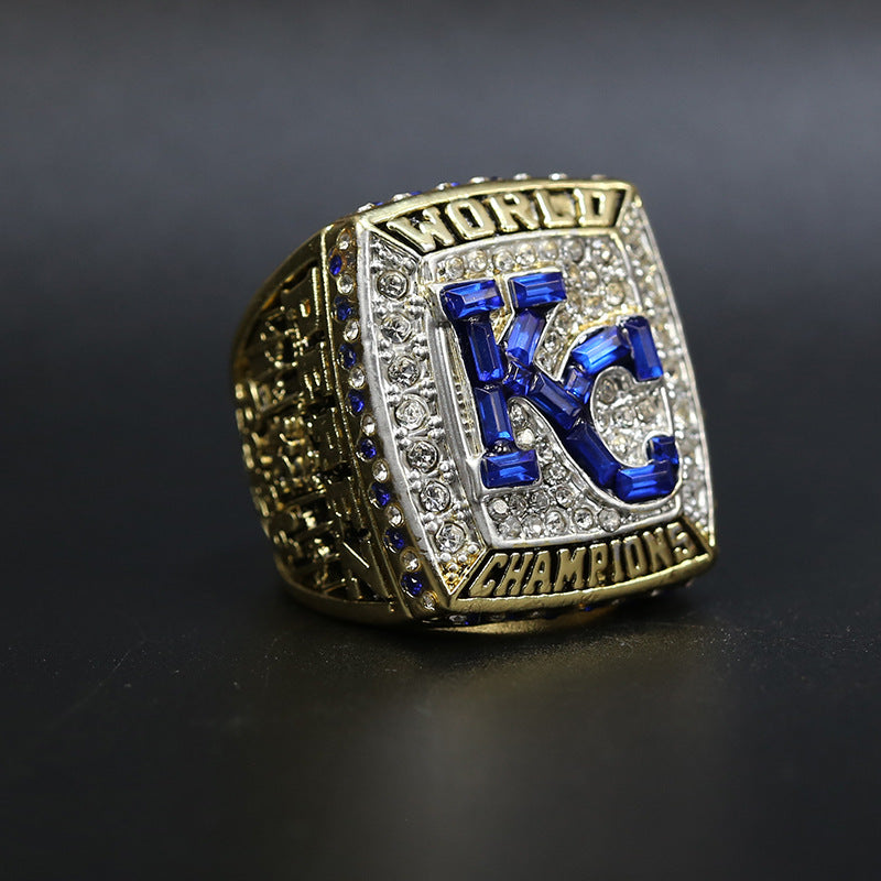 2015 KC Royals Baseball Championship Ring With Box