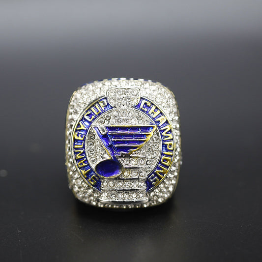 2019 St Louis Blues Hocky Championship Ring With Box