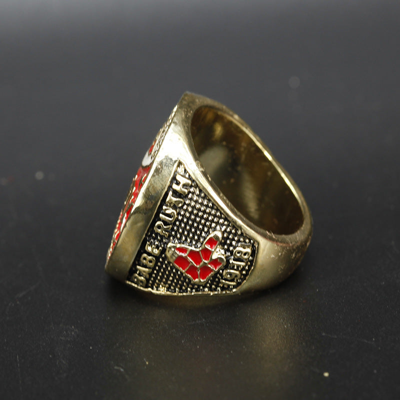 1918 Boston Red Sox Baseball World Championship Ring With Box