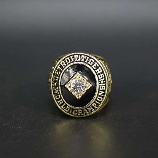 1968 Detroit Tigers Baseball Championship Ring With Box Set