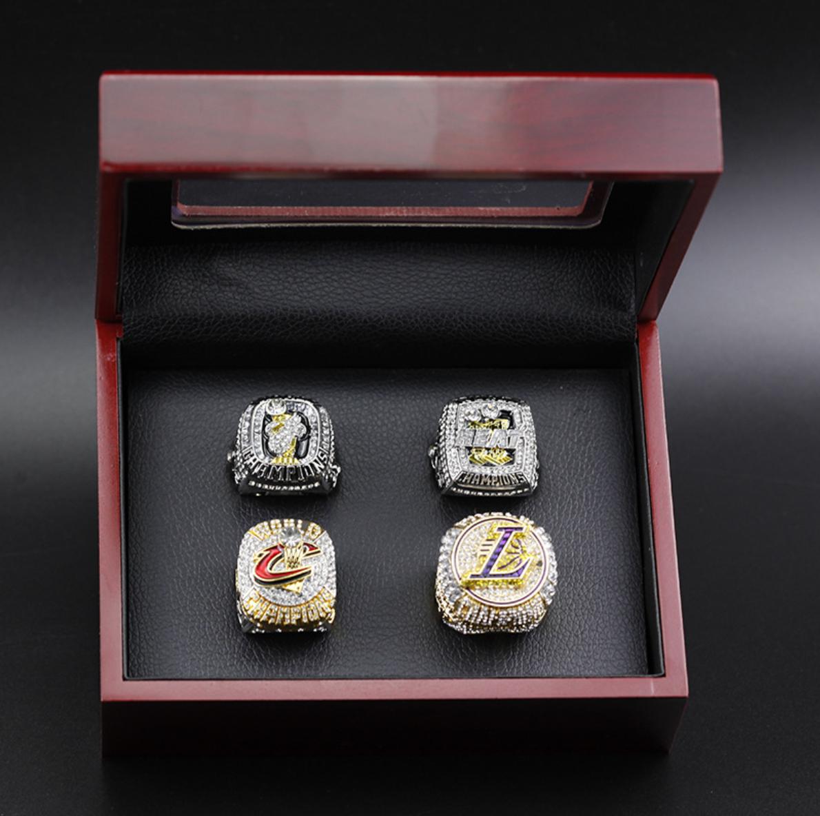 Heats Cavaliers Lakers JAMES World Championship Rings Set For Fans Best Collection Gift