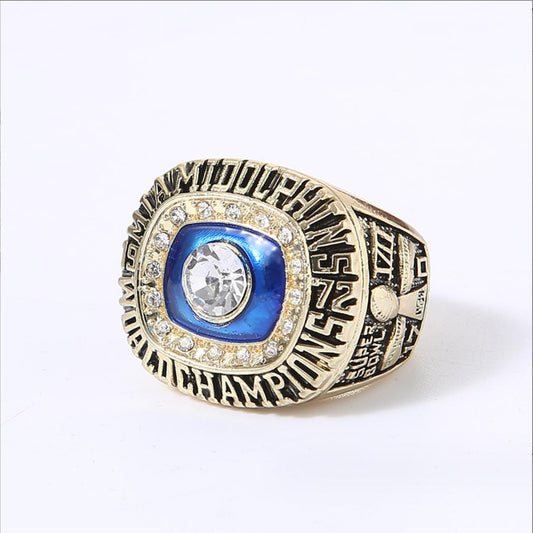 1972 Miami Dolphins Super Bowl Championship Ring With Box