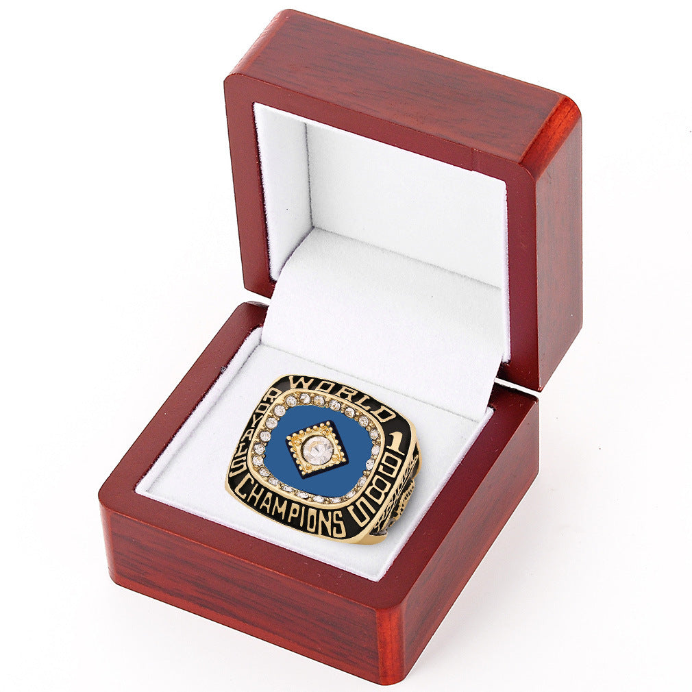 1985 KC Royals Baseball Championship Ring With Box Set