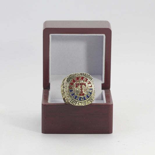 2011 Texas Rangers MLB Baseball Championship Ring With Box Set