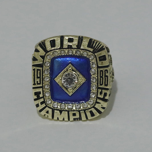 1986 NY Mets Baseball Championship Ring With Box