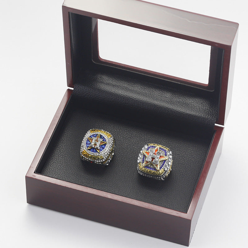 2017 2022 Houston Astros MLB World Series Championship Rings With Box Set