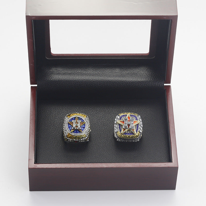 2017 2022 Houston Astros MLB World Series Championship Rings With Box Set