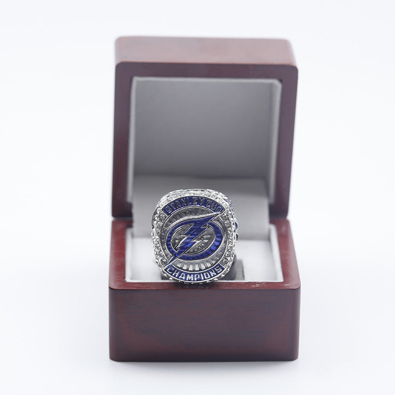 2021 Tampa Bay Lightning Hocky Championship Ring With Box