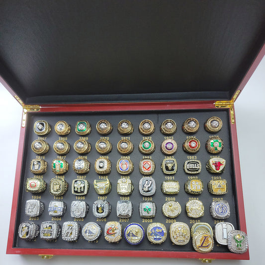 1967-2021 NBA Championship rings with box set for fans best collection gift