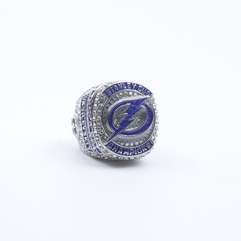 2021 Tampa Bay Lightning Hocky Championship Ring With Box