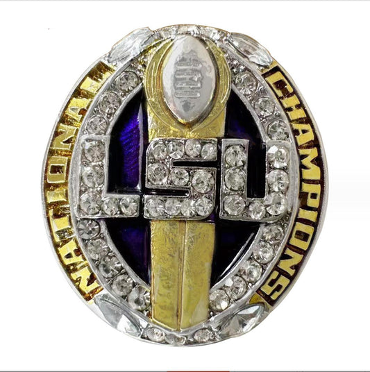 2019 Louisiana University League LSU Tigers Football Championship Ring