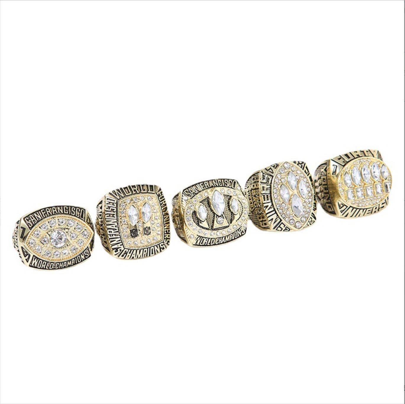 1988 San Francisco SF 49ers Super Bowl Championship Ring- RICE