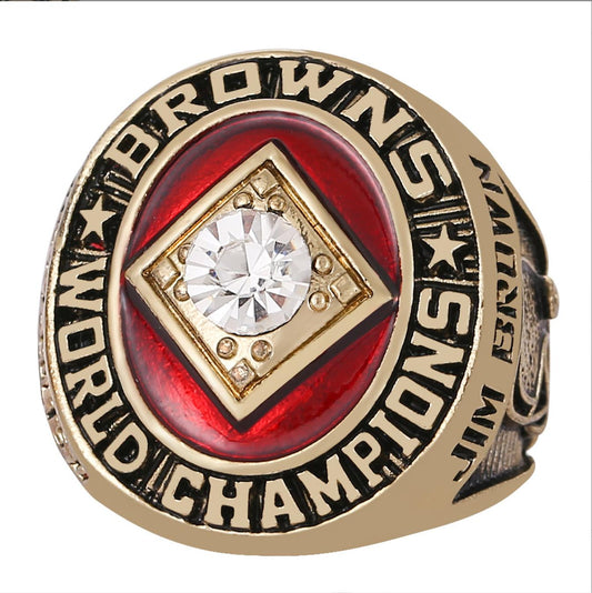 1964 Cleveland Browns Super Bowl Championship Rings With box-JIM BROWN