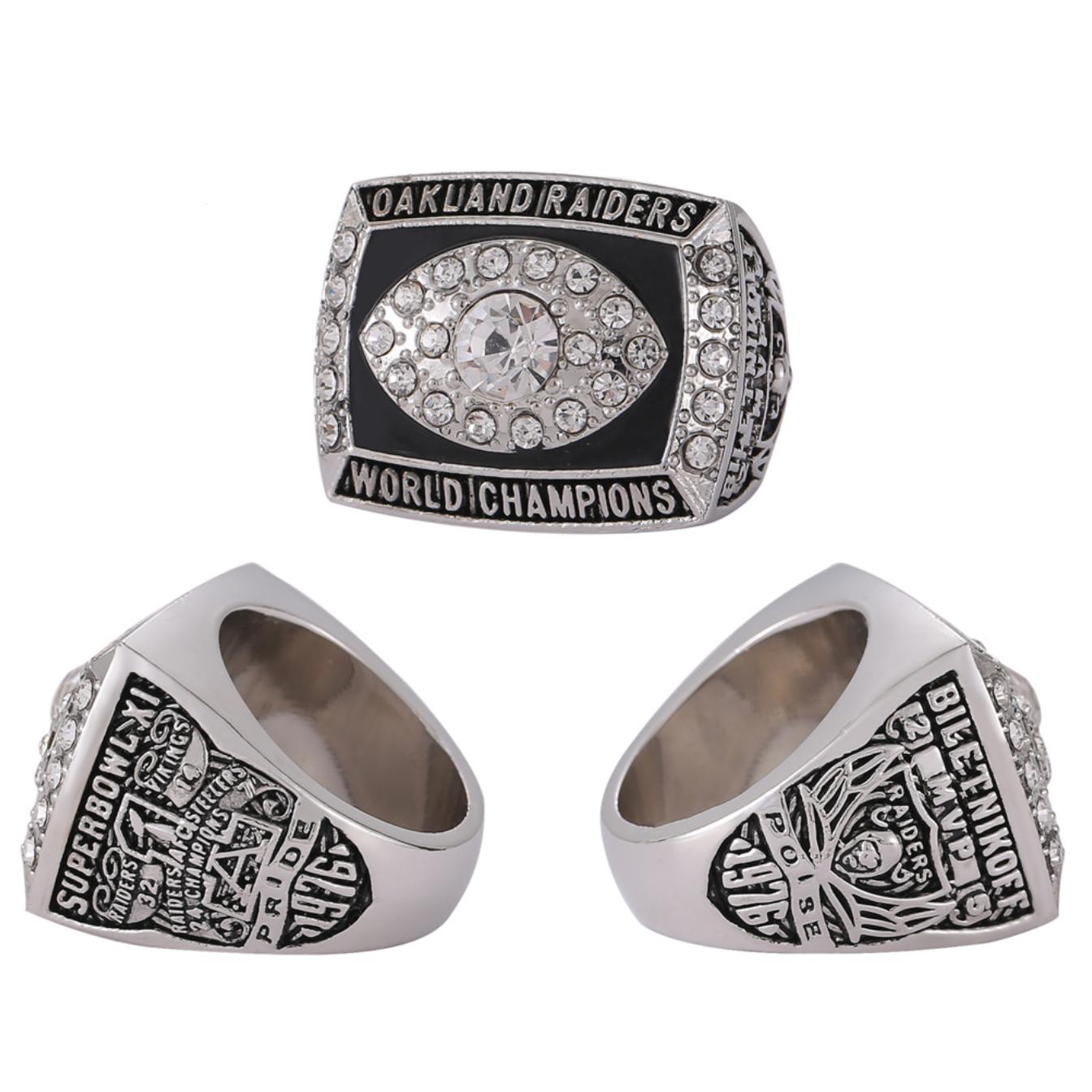 1976 Oakland Raiders National Football League Championship Ring For Men