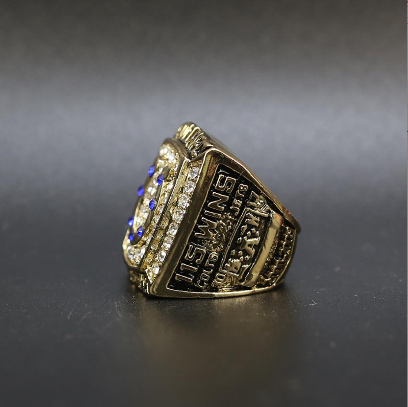 2009 Baltimore Colts AFC Championship Ring With Box