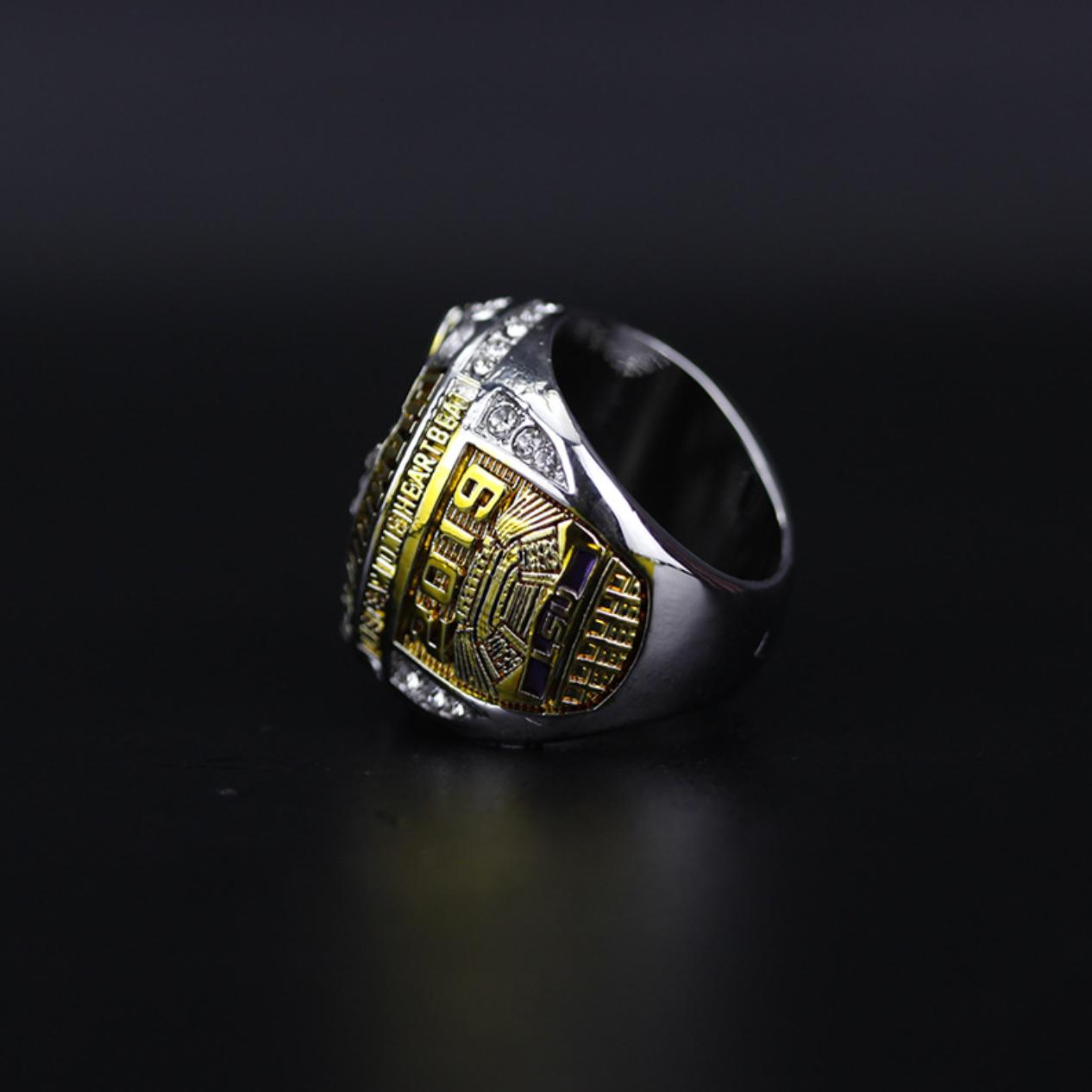 2019 Louisiana University League LSU Tigers Football Championship Ring