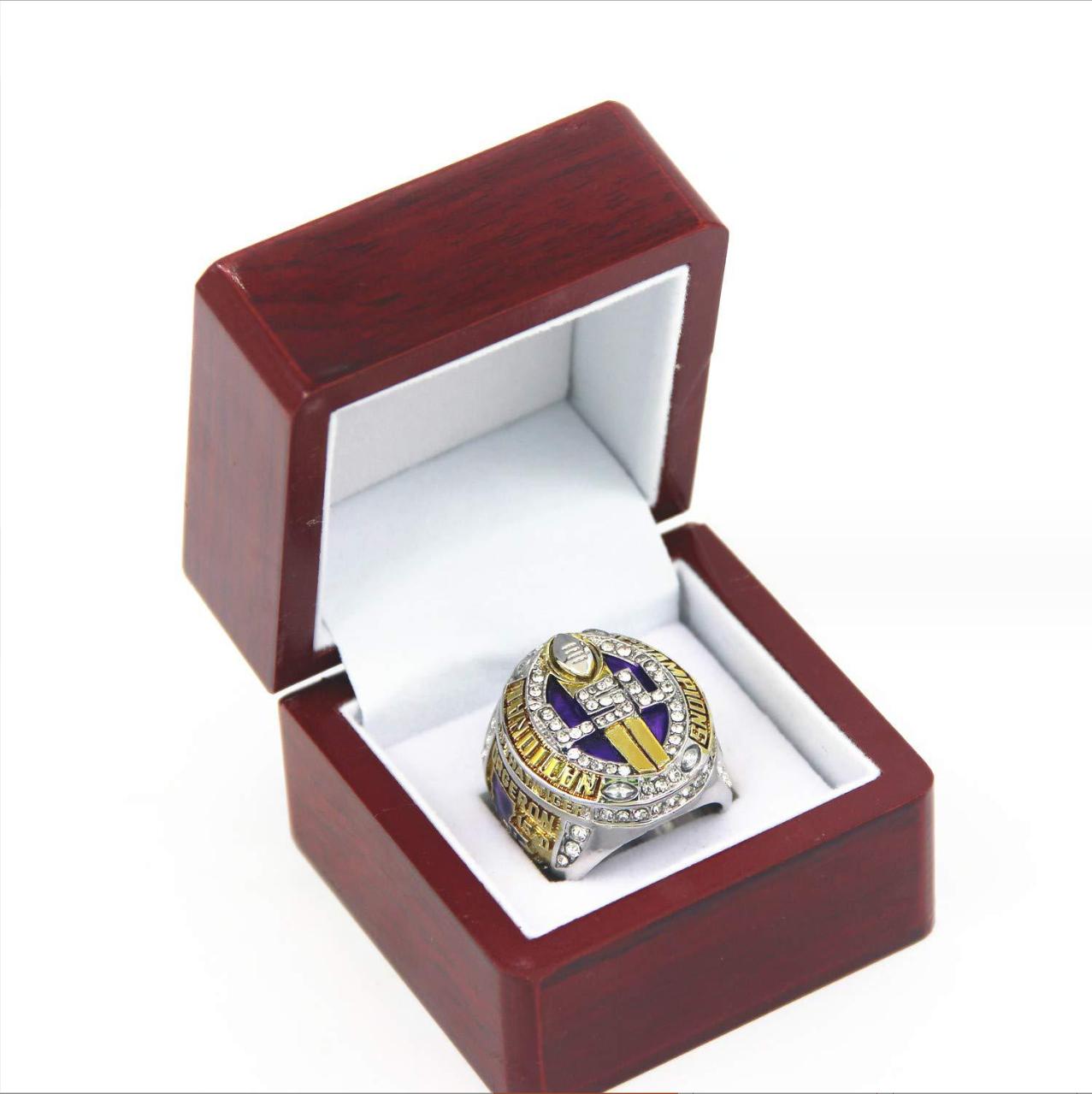 2019 Louisiana University League LSU Tigers Football Championship Ring