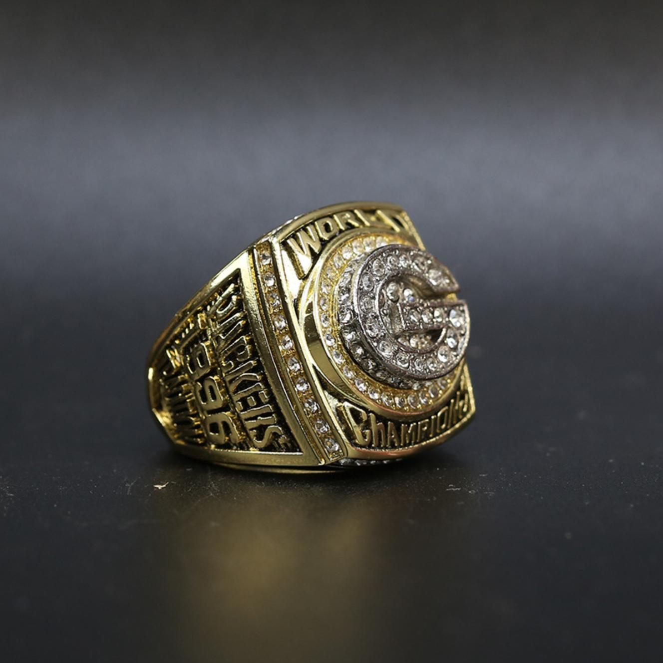 1996 Green Bay GB Packers Super Bowl Championship Ring With Box