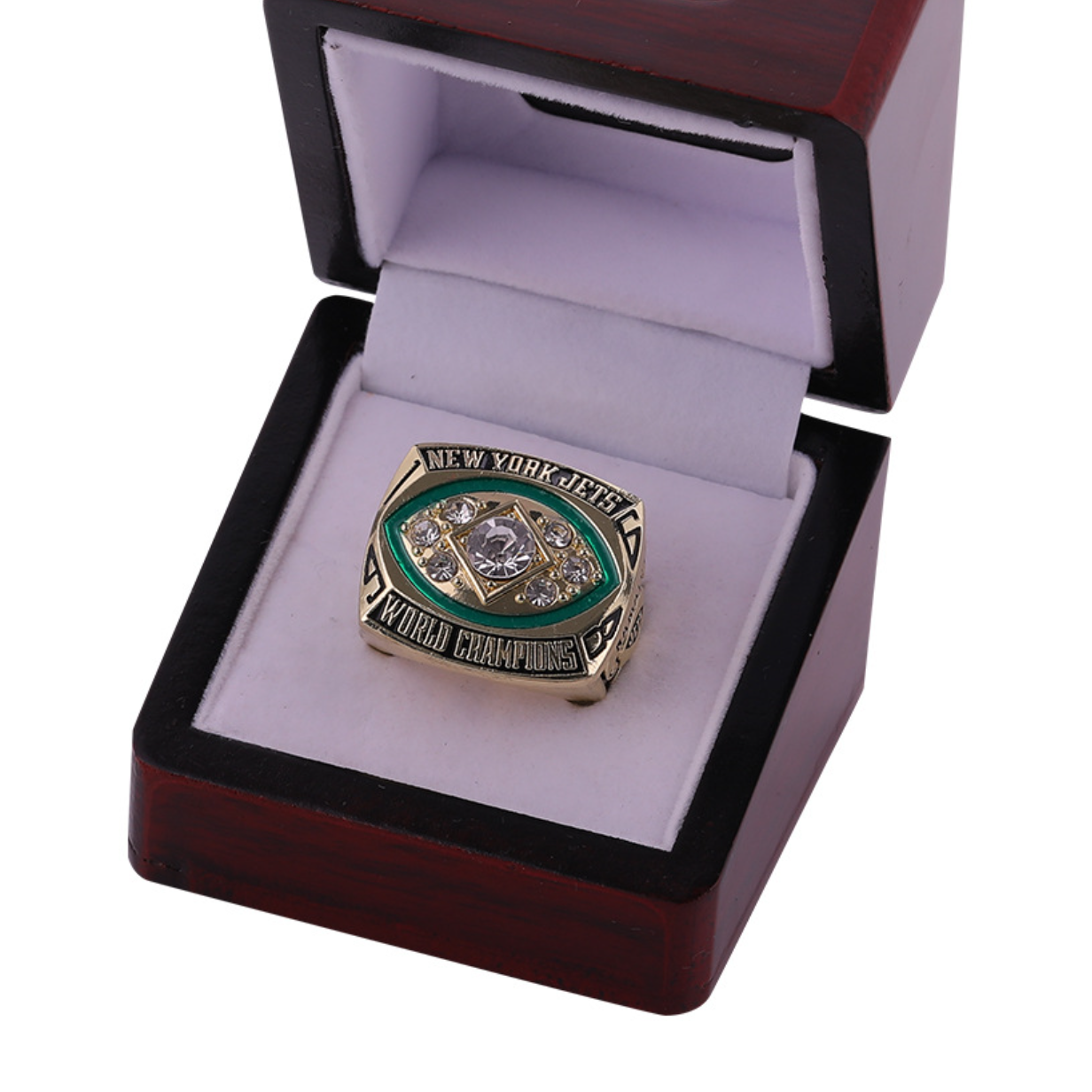 1968 NY Jets Super Bowl Championship Ring With Box Set