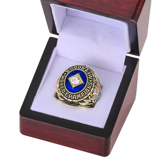 1955 Brooklyn Dodgers Baseball World Championship Ring With Box Set