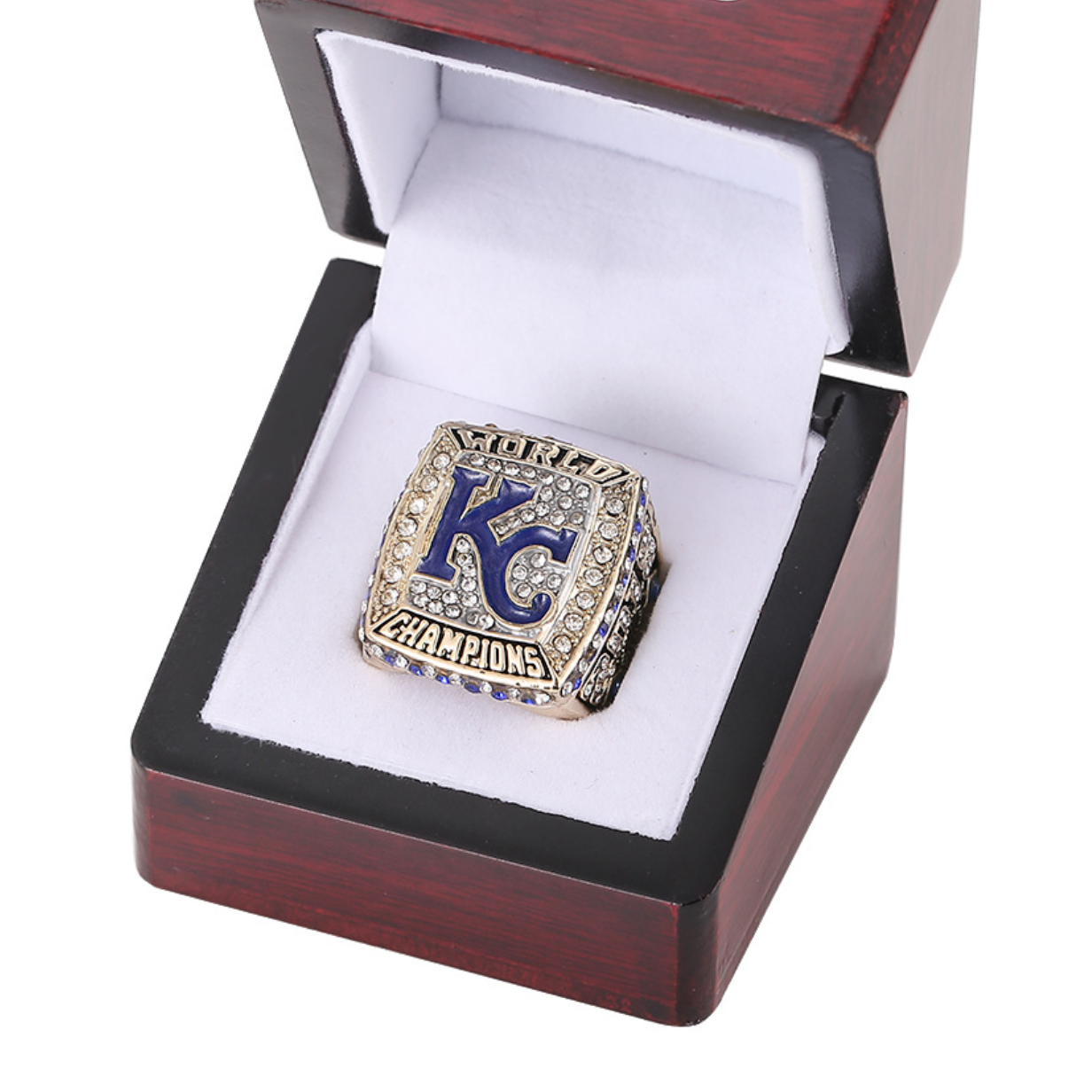 2015 KC Royals Baseball Championship Ring With Box